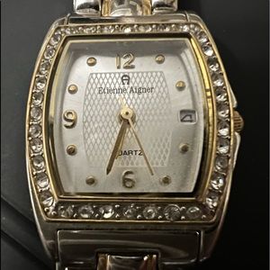 Aigner women's watch gold and silver tone